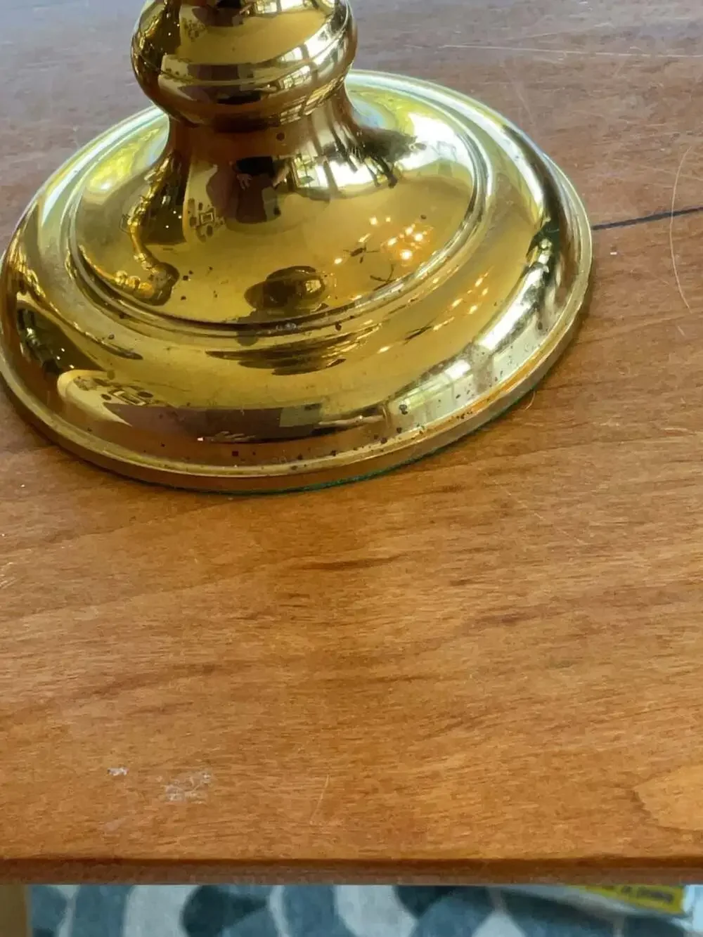 Vintage Pair of Avon Gallery Originals Brass‎ Candlestick Holders Set of Two -